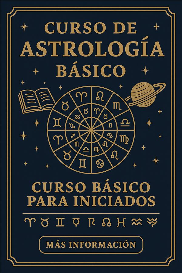 Curso básico de astrología para aprender a interpretar la carta natal